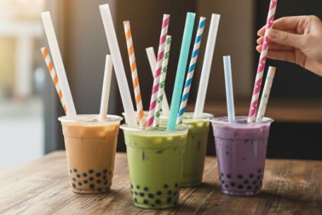 Guide des tailles et des matériaux des pailles Boba pour les magasins de Bubble Tea