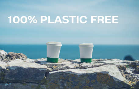 Gobelets en papier 100 % sans plastique, nous produisons !